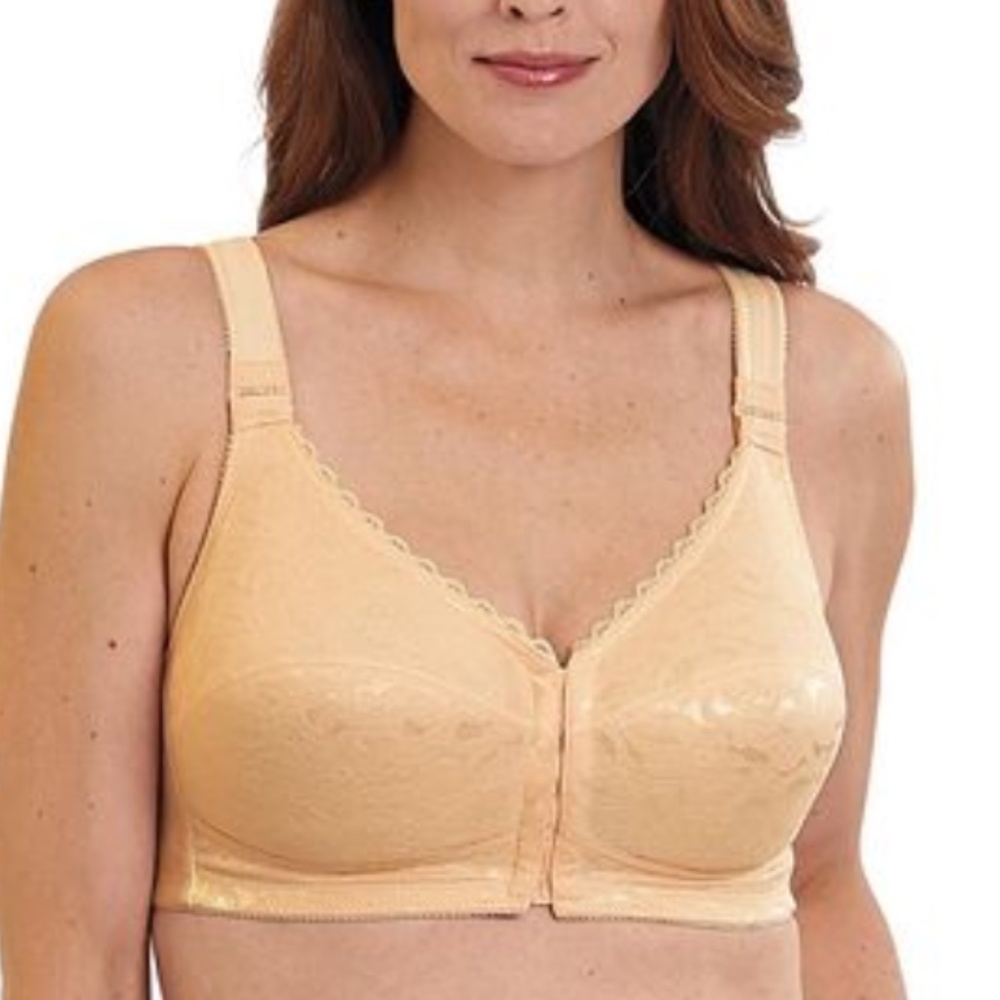 Plusform Instan Shaping Beige Front-Close Posture Bra Size 42B NWT